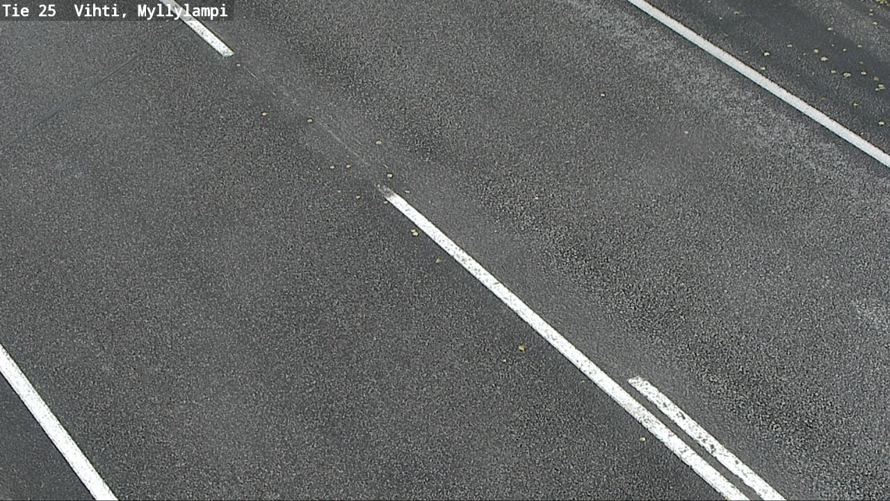 Weather Camera Image Road 25 Lohja Myllylampi, Lohja, Uusimaa