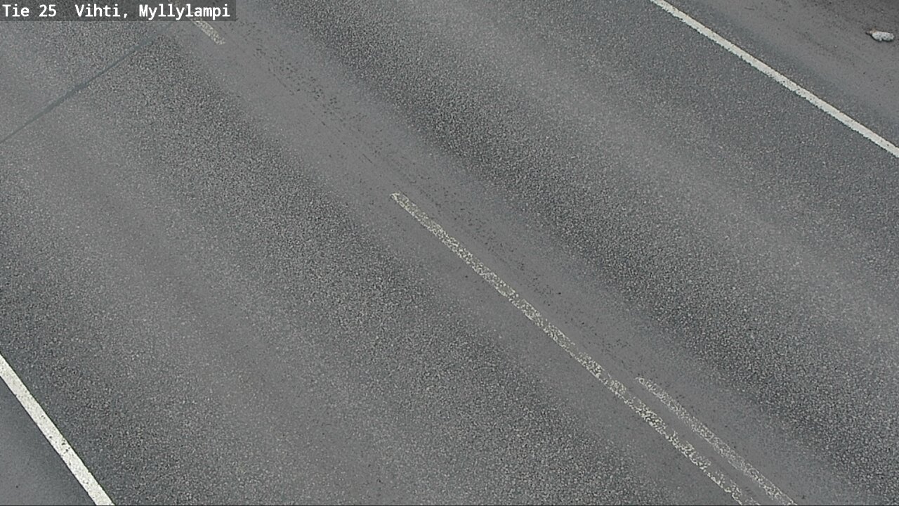 Weather Camera Image Väg 25 Lojo Myllylampi, Lohja, Uusimaa