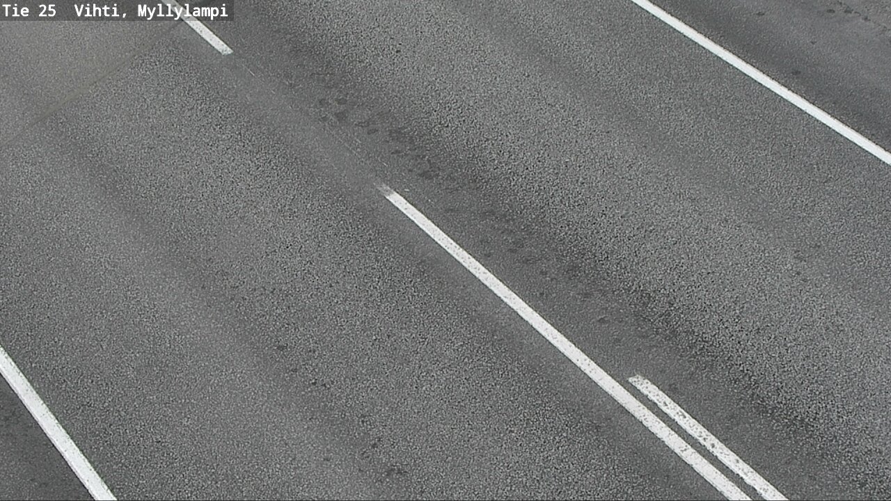 Weather Camera Image Väg 25 Lojo Myllylampi, Lohja, Uusimaa