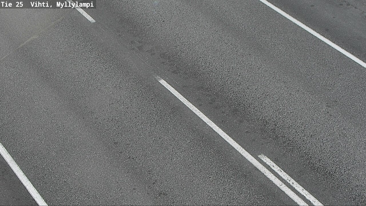 Weather Camera Image Road 25 Lohja Myllylampi, Lohja, Uusimaa