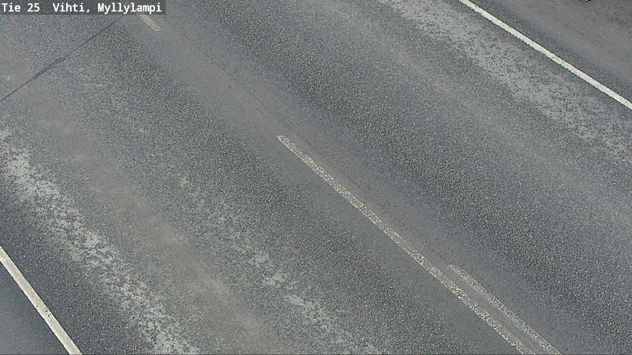 Weather Camera Image Väg 25 Lojo Myllylampi, Lohja, Uusimaa