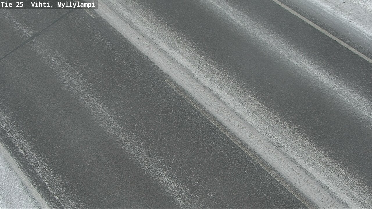 Weather Camera Image Road 25 Lohja Myllylampi, Lohja, Uusimaa