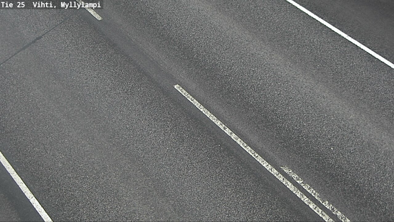 Weather Camera Image Road 25 Lohja Myllylampi, Lohja, Uusimaa