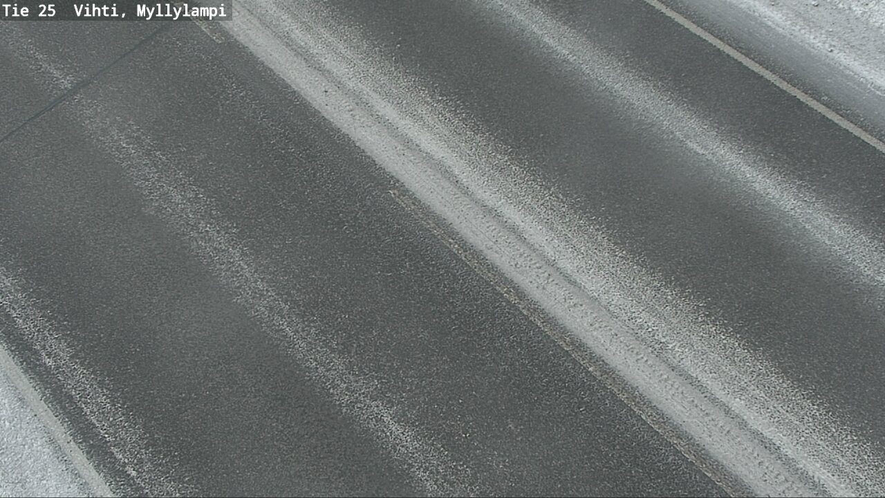 Weather Camera Image Road 25 Lohja Myllylampi, Lohja, Uusimaa