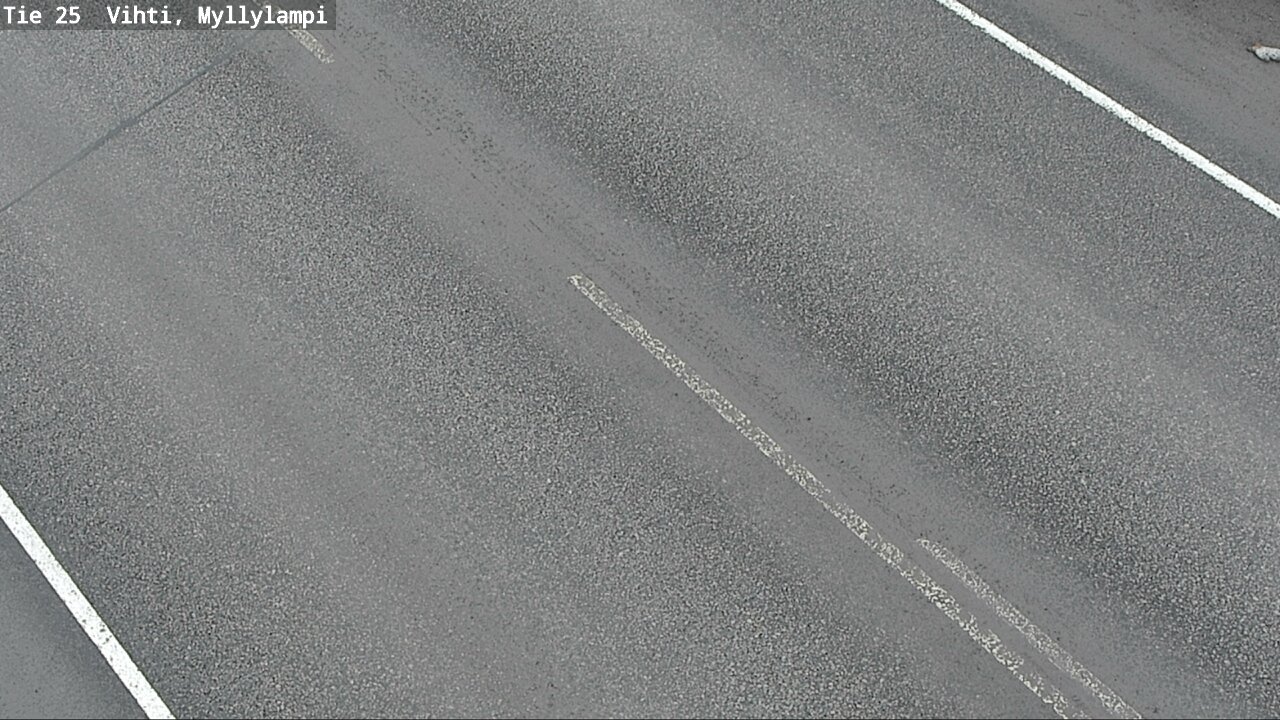 Weather Camera Image Väg 25 Lojo Myllylampi, Lohja, Uusimaa