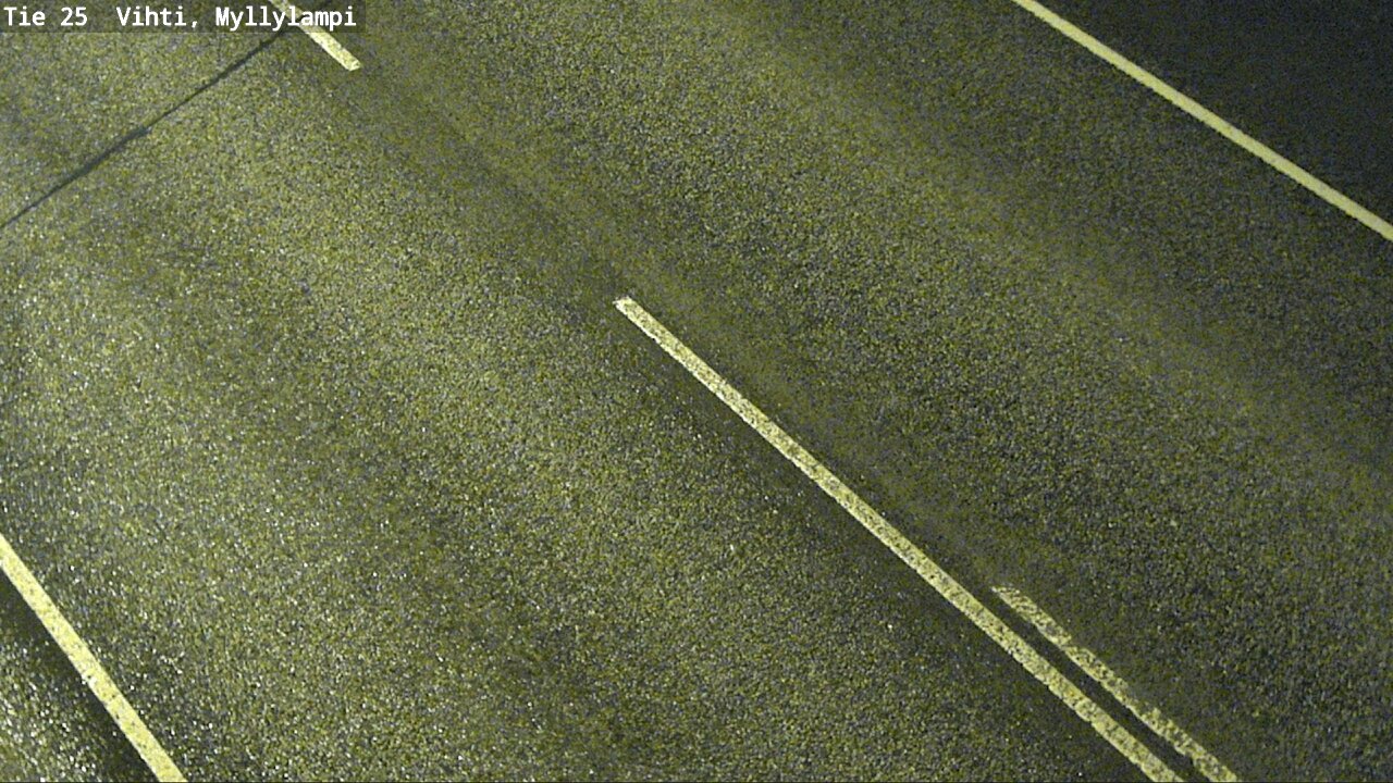 Weather Camera Image Väg 25 Lojo Myllylampi, Lohja, Uusimaa