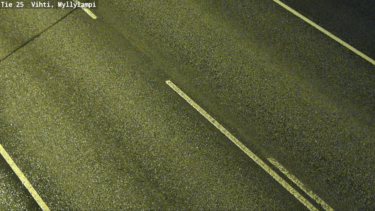 Weather Camera Image Väg 25 Lojo Myllylampi, Lohja, Uusimaa