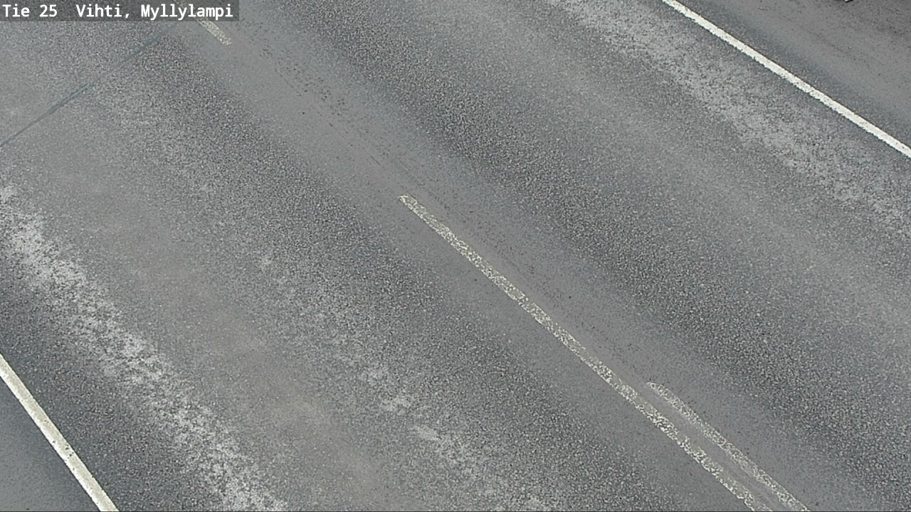 Weather Camera Image Väg 25 Lojo Myllylampi, Lohja, Uusimaa