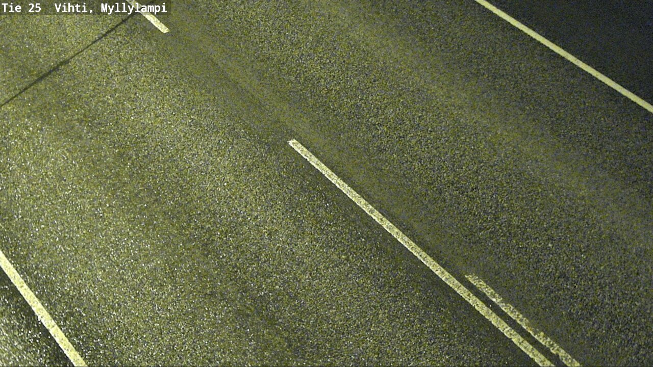 Weather Camera Image Väg 25 Lojo Myllylampi, Lohja, Uusimaa