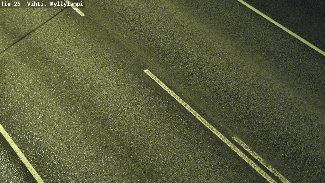 Weather Camera Image Väg 25 Lojo Myllylampi, Lohja, Uusimaa