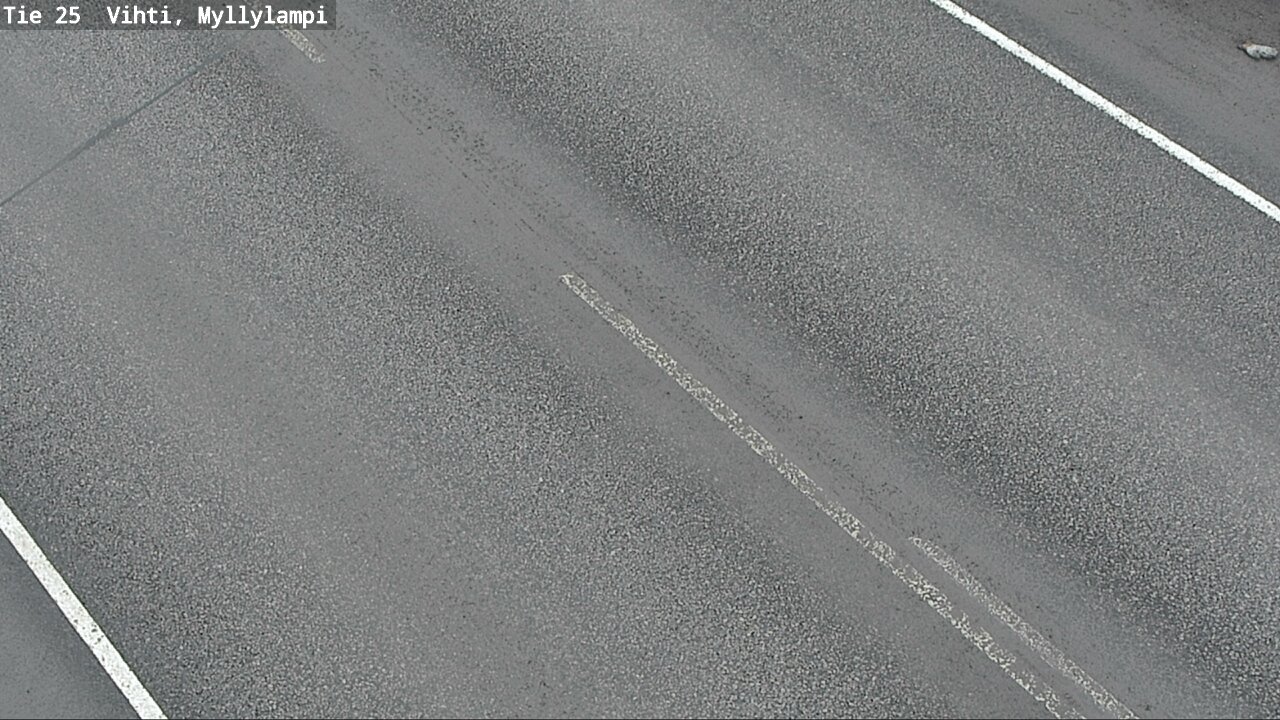 Weather Camera Image Väg 25 Lojo Myllylampi, Lohja, Uusimaa