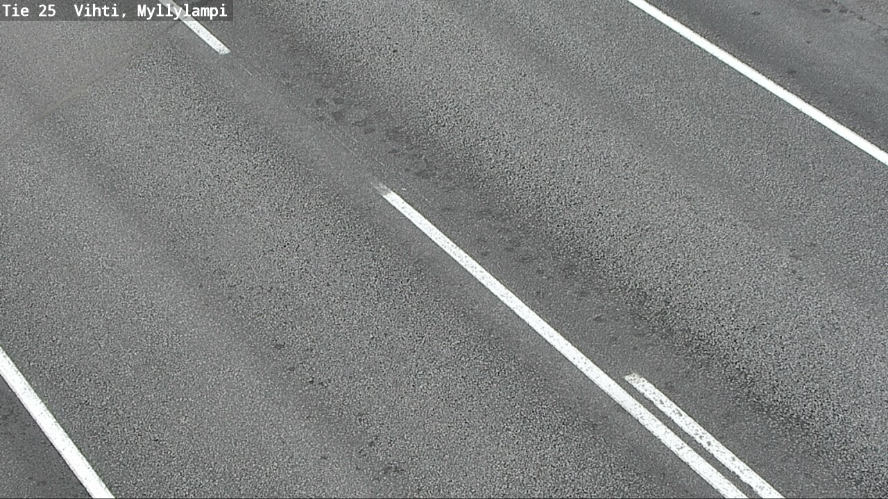 Weather Camera Image Väg 25 Lojo Myllylampi, Lohja, Uusimaa