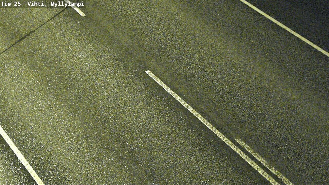 Weather Camera Image Väg 25 Lojo Myllylampi, Lohja, Uusimaa