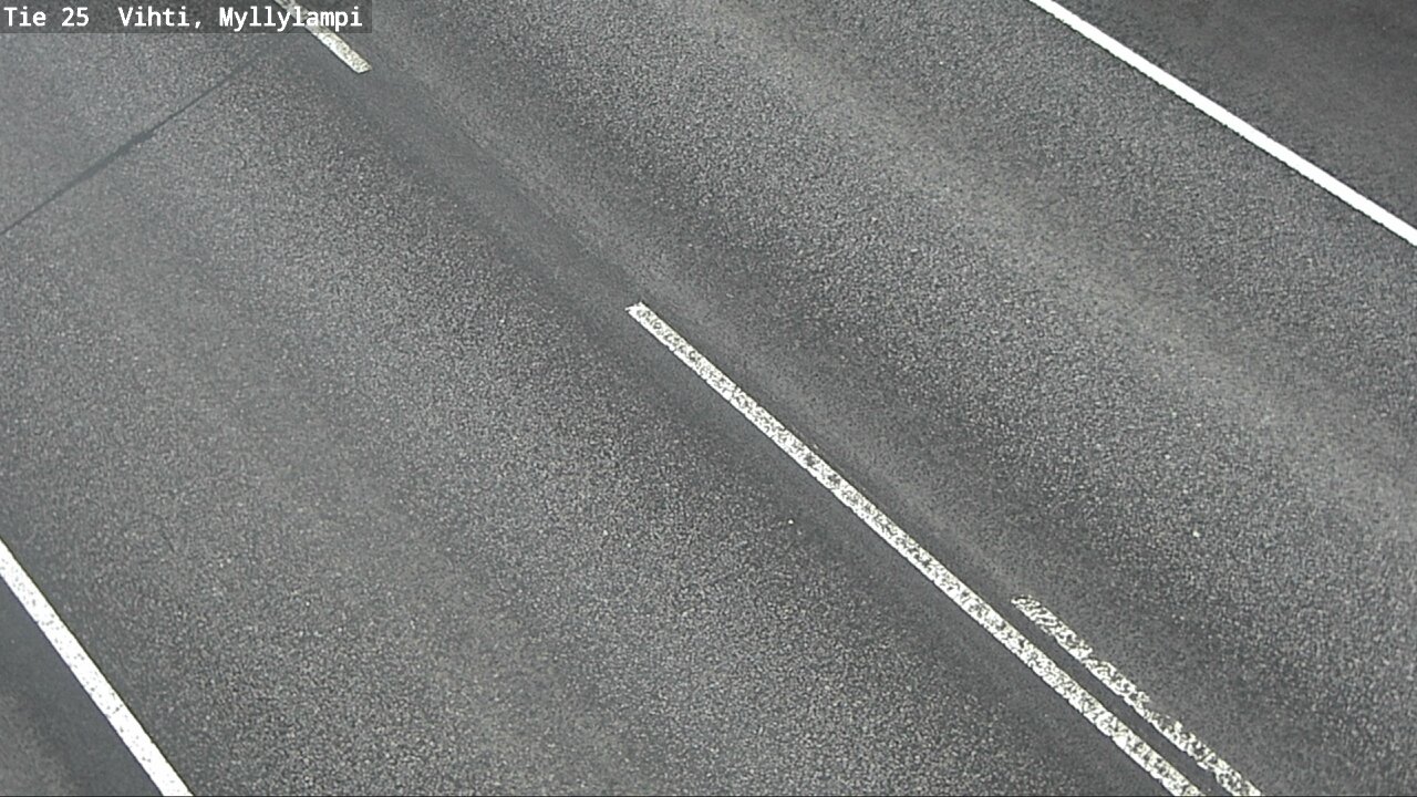 Weather Camera Image Väg 25 Lojo Myllylampi, Lohja, Uusimaa