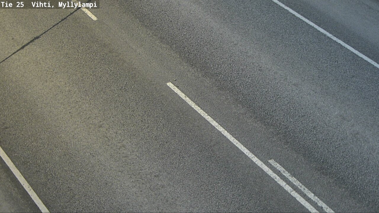 Weather Camera Image Road 25 Lohja Myllylampi, Lohja, Uusimaa