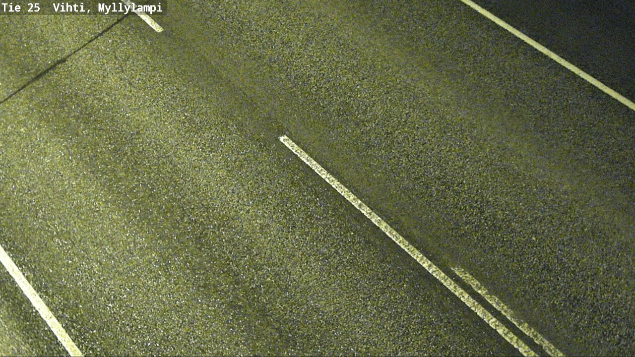 Weather Camera Image Väg 25 Lojo Myllylampi, Lohja, Uusimaa