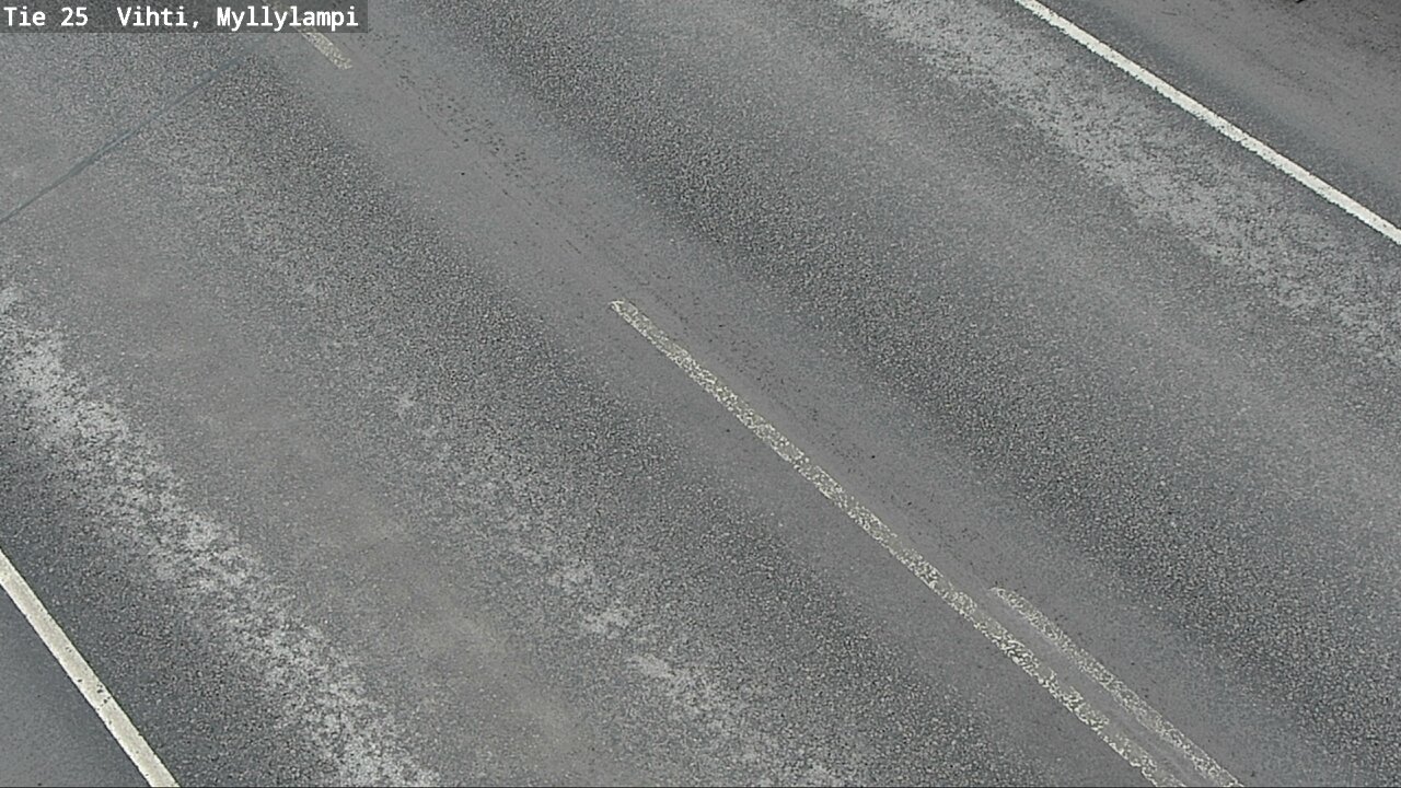 Weather Camera Image Väg 25 Lojo Myllylampi, Lohja, Uusimaa