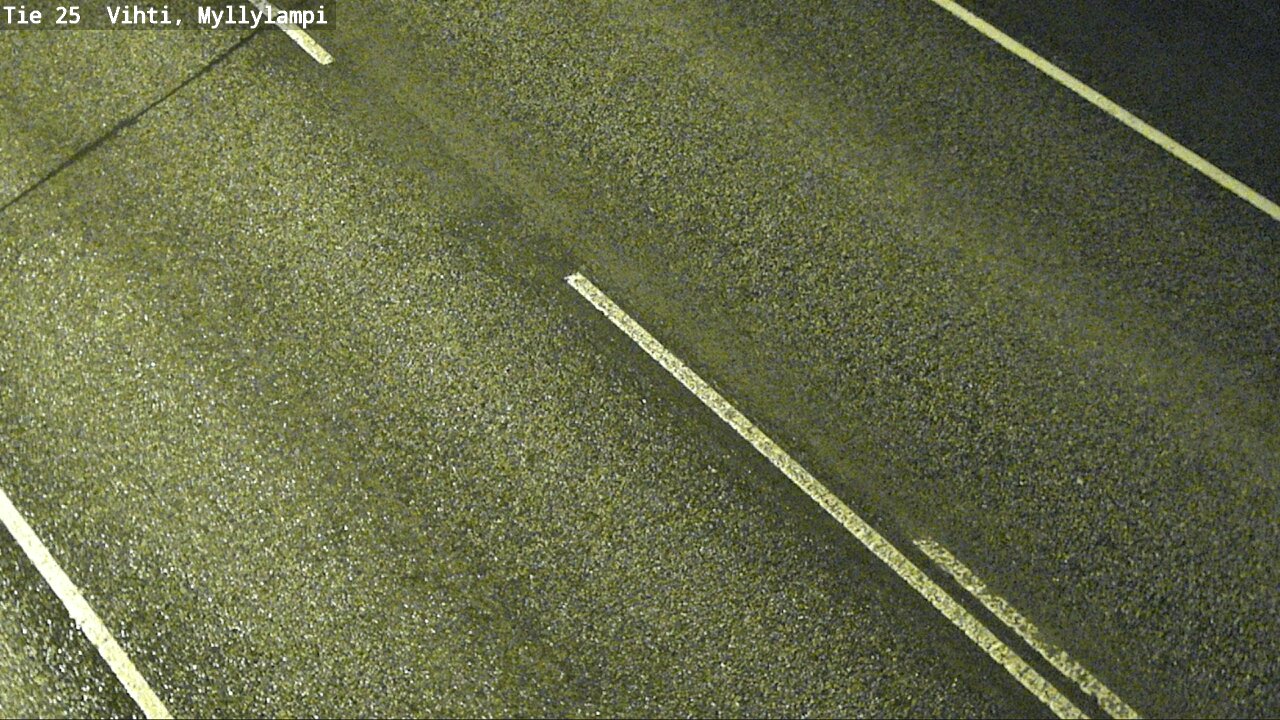 Weather Camera Image Väg 25 Lojo Myllylampi, Lohja, Uusimaa