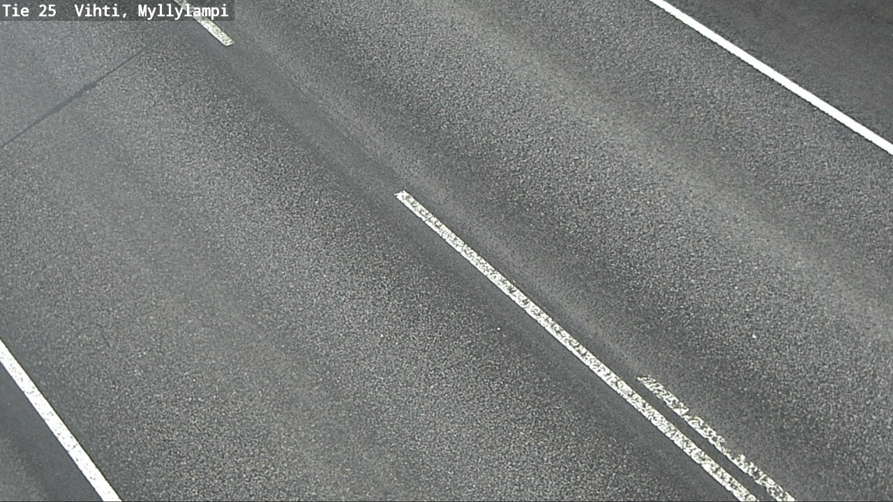 Weather Camera Image Väg 25 Lojo Myllylampi, Lohja, Uusimaa