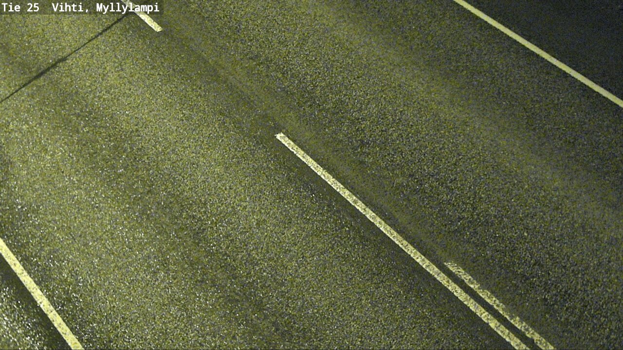 Weather Camera Image Väg 25 Lojo Myllylampi, Lohja, Uusimaa
