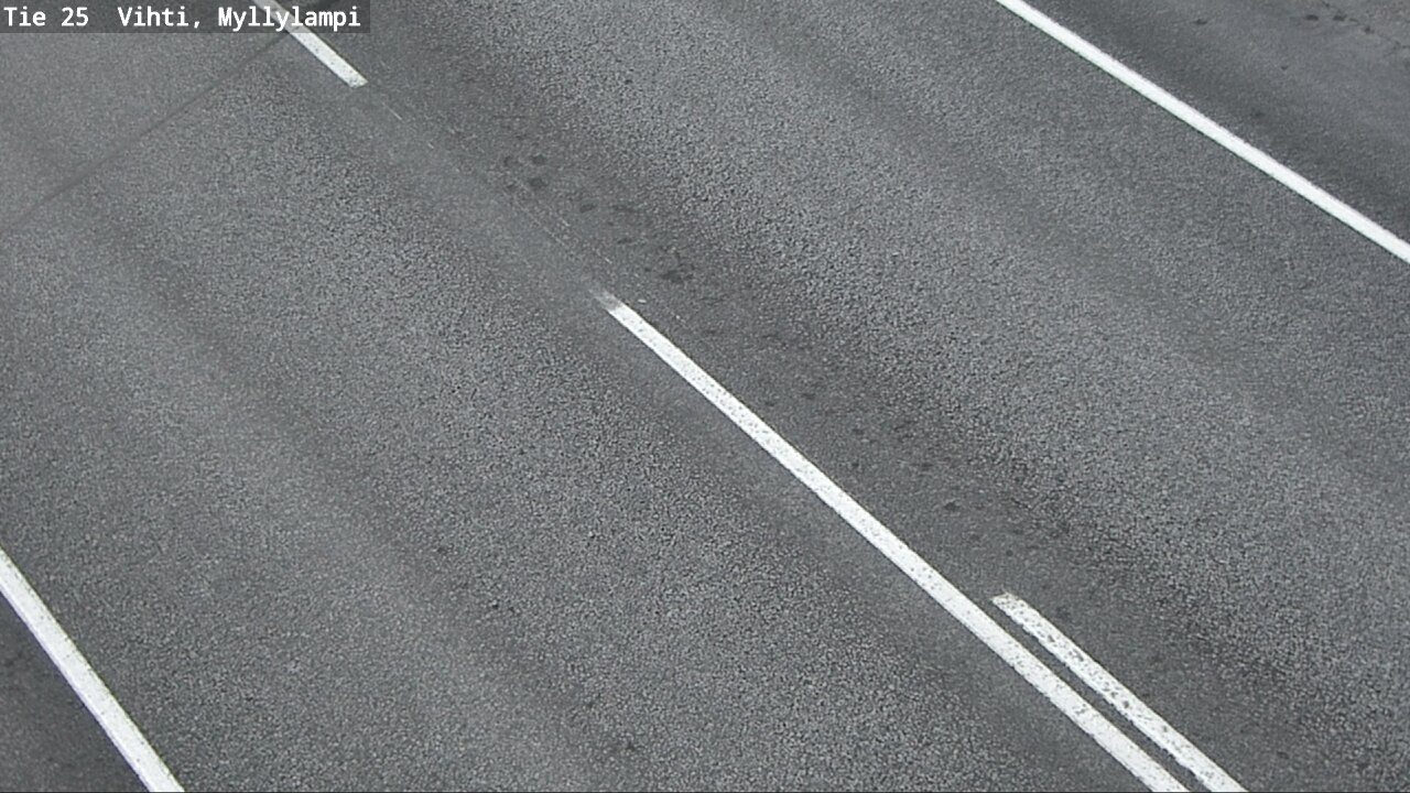 Weather Camera Image Väg 25 Lojo Myllylampi, Lohja, Uusimaa