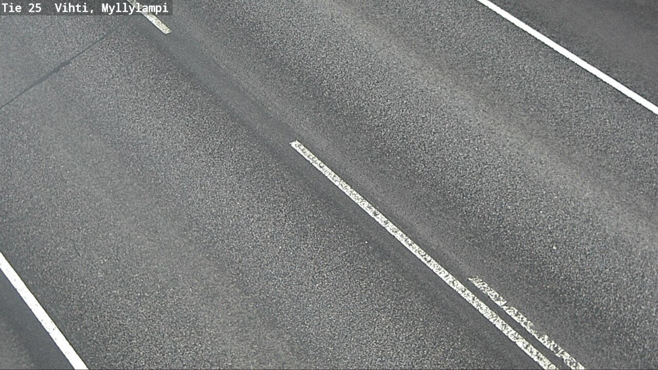 Weather Camera Image Väg 25 Lojo Myllylampi, Lohja, Uusimaa