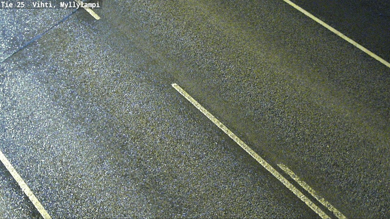 Weather Camera Image Väg 25 Lojo Myllylampi, Lohja, Uusimaa