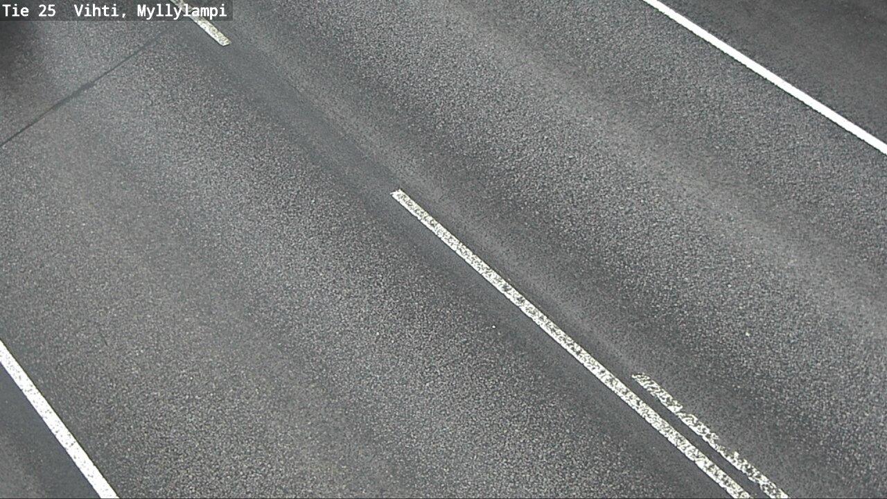 Weather Camera Image Väg 25 Lojo Myllylampi, Lohja, Uusimaa