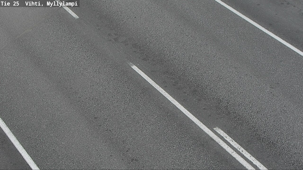 Weather Camera Image Väg 25 Lojo Myllylampi, Lohja, Uusimaa