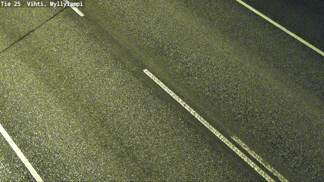Weather Camera Image Väg 25 Lojo Myllylampi, Lohja, Uusimaa