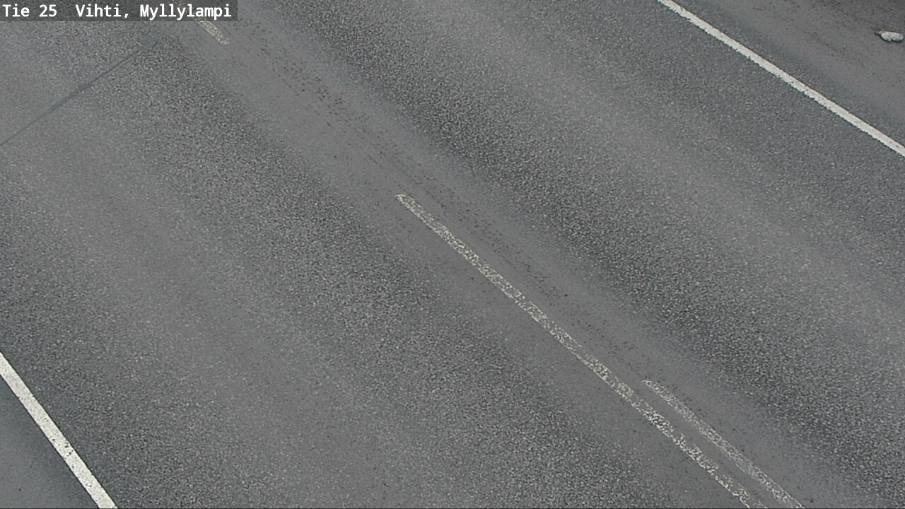 Weather Camera Image Väg 25 Lojo Myllylampi, Lohja, Uusimaa