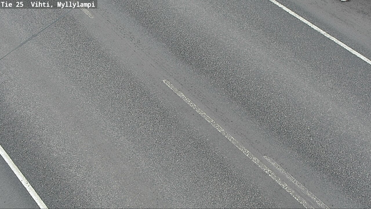 Weather Camera Image Väg 25 Lojo Myllylampi, Lohja, Uusimaa