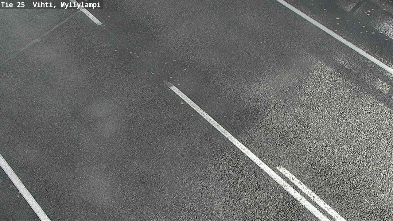 Weather Camera Image Road 25 Lohja Myllylampi, Lohja, Uusimaa
