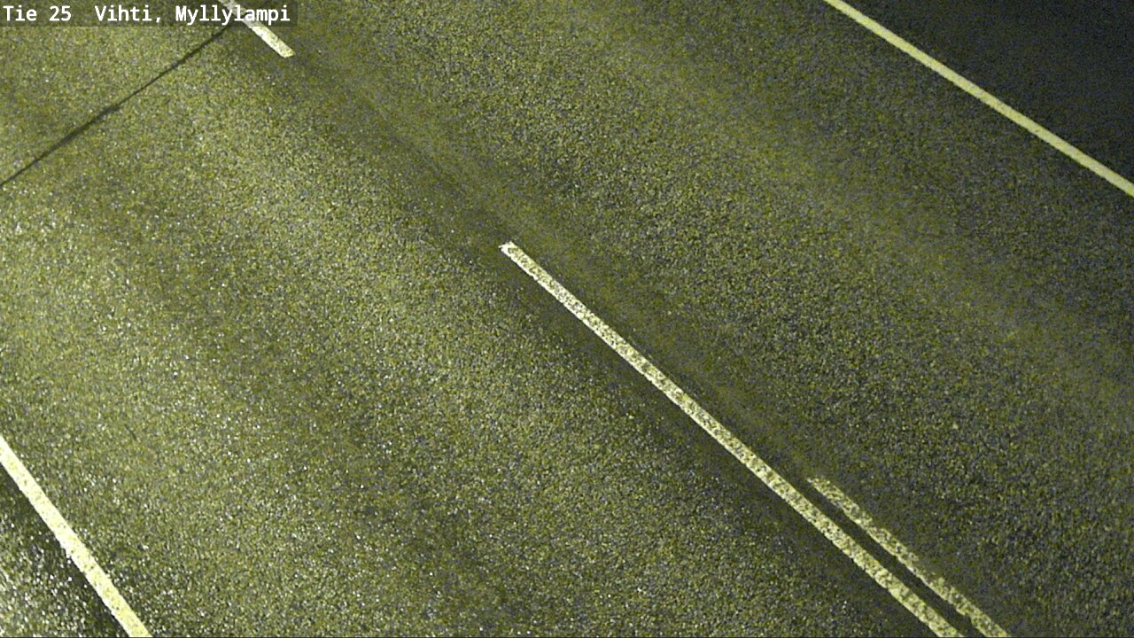 Weather Camera Image Väg 25 Lojo Myllylampi, Lohja, Uusimaa