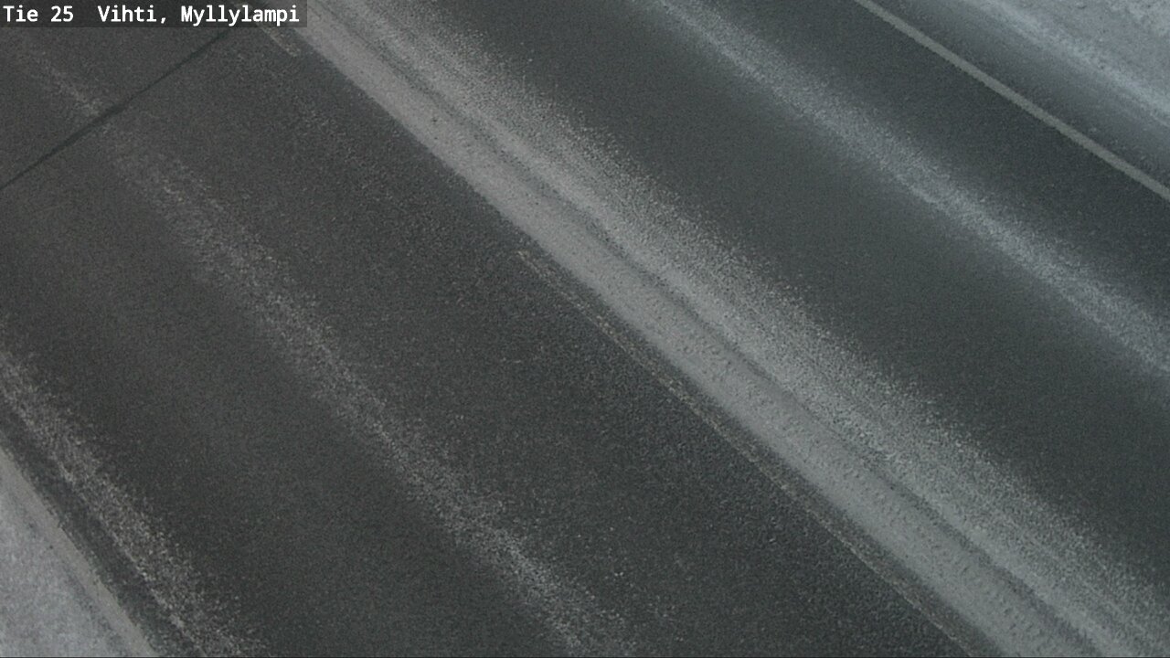 Weather Camera Image Road 25 Lohja Myllylampi, Lohja, Uusimaa