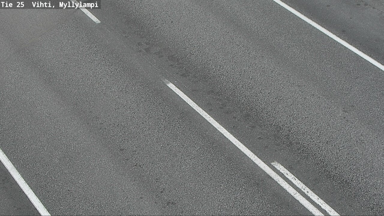 Weather Camera Image Väg 25 Lojo Myllylampi, Lohja, Uusimaa