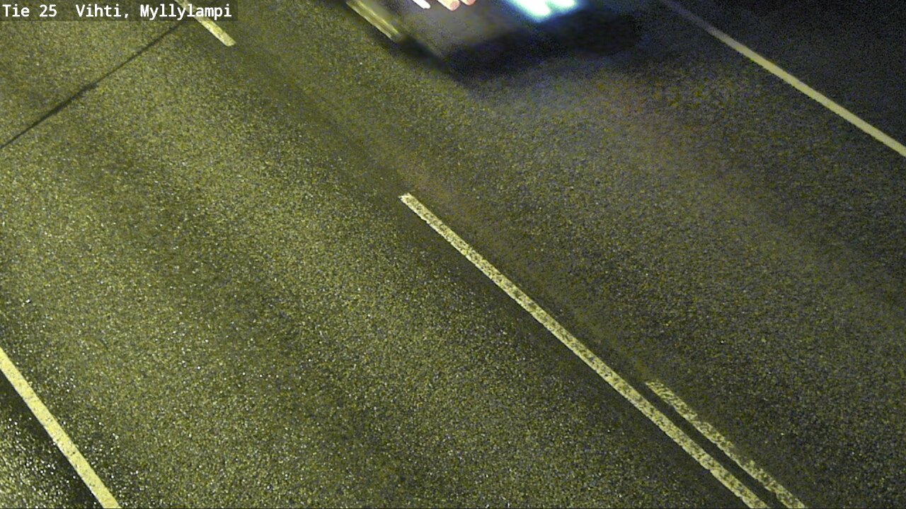 Weather Camera Image Väg 25 Lojo Myllylampi, Lohja, Uusimaa