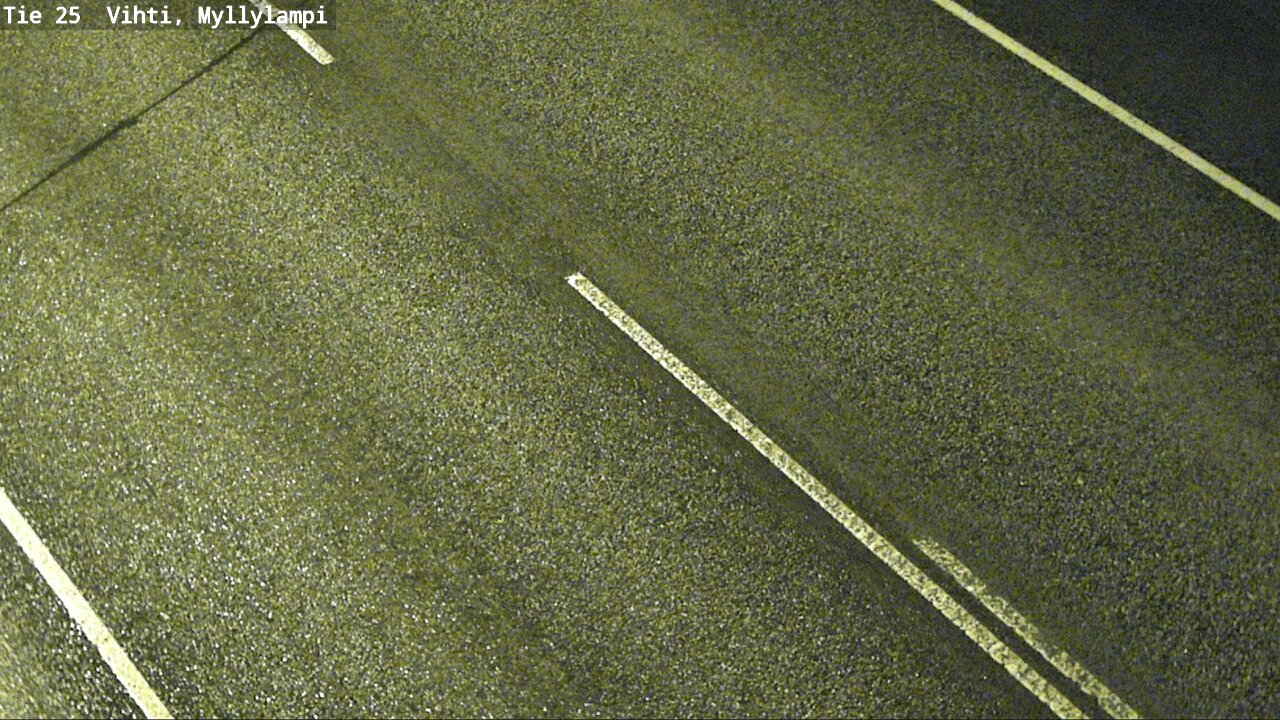 Weather Camera Image Väg 25 Lojo Myllylampi, Lohja, Uusimaa