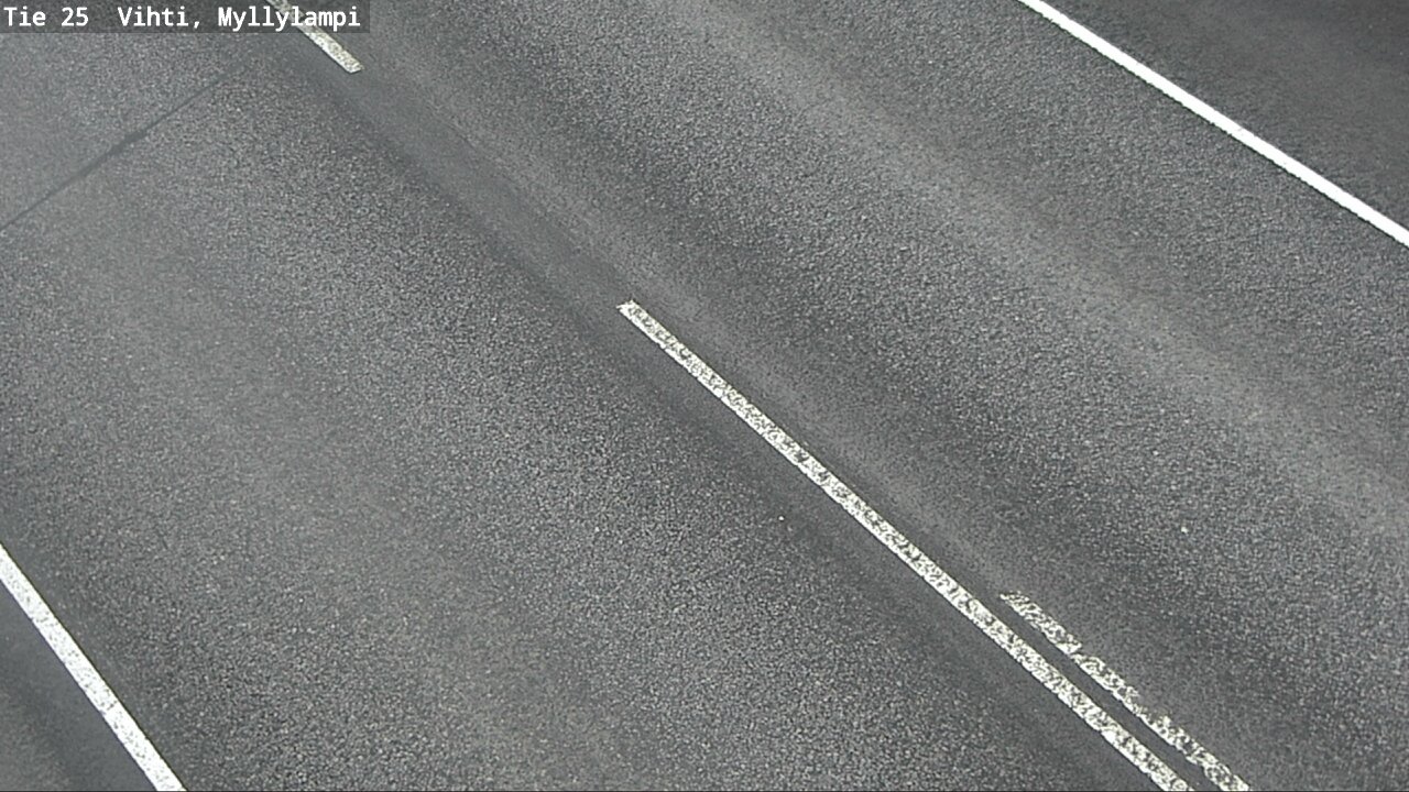 Weather Camera Image Road 25 Lohja Myllylampi, Lohja, Uusimaa