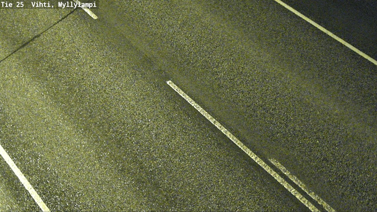 Weather Camera Image Väg 25 Lojo Myllylampi, Lohja, Uusimaa