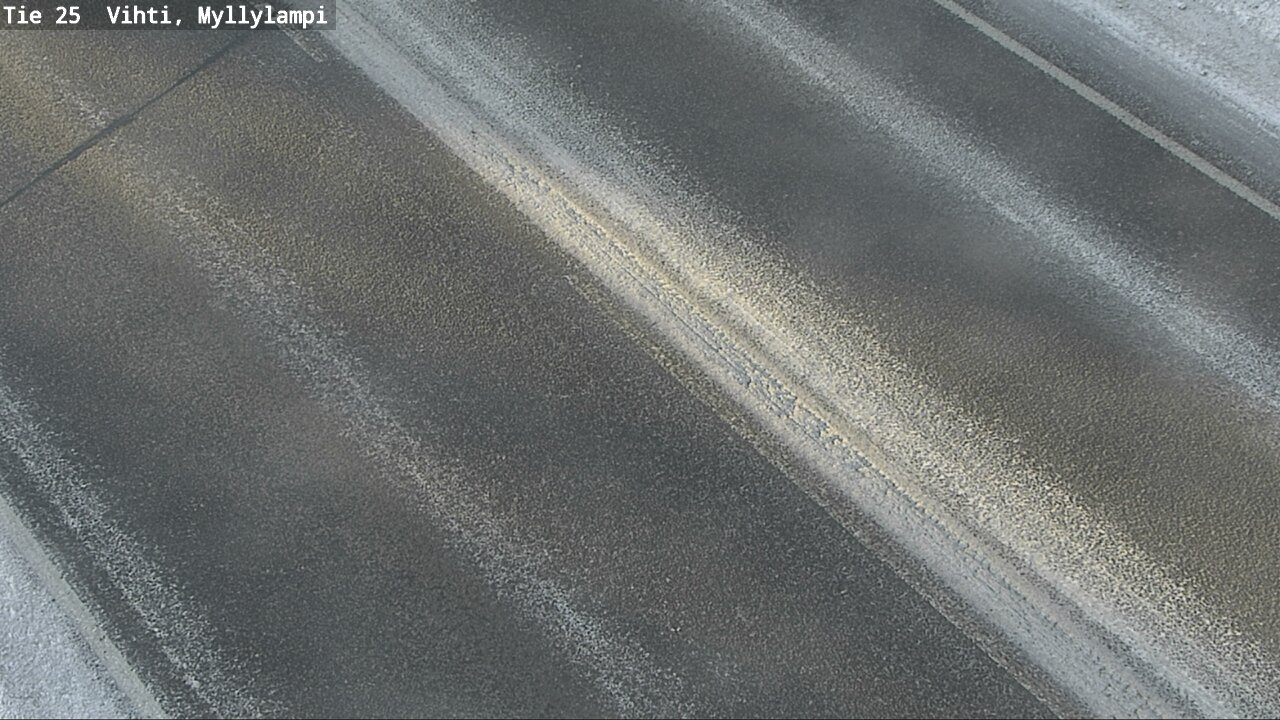 Weather Camera Image Road 25 Lohja Myllylampi, Lohja, Uusimaa