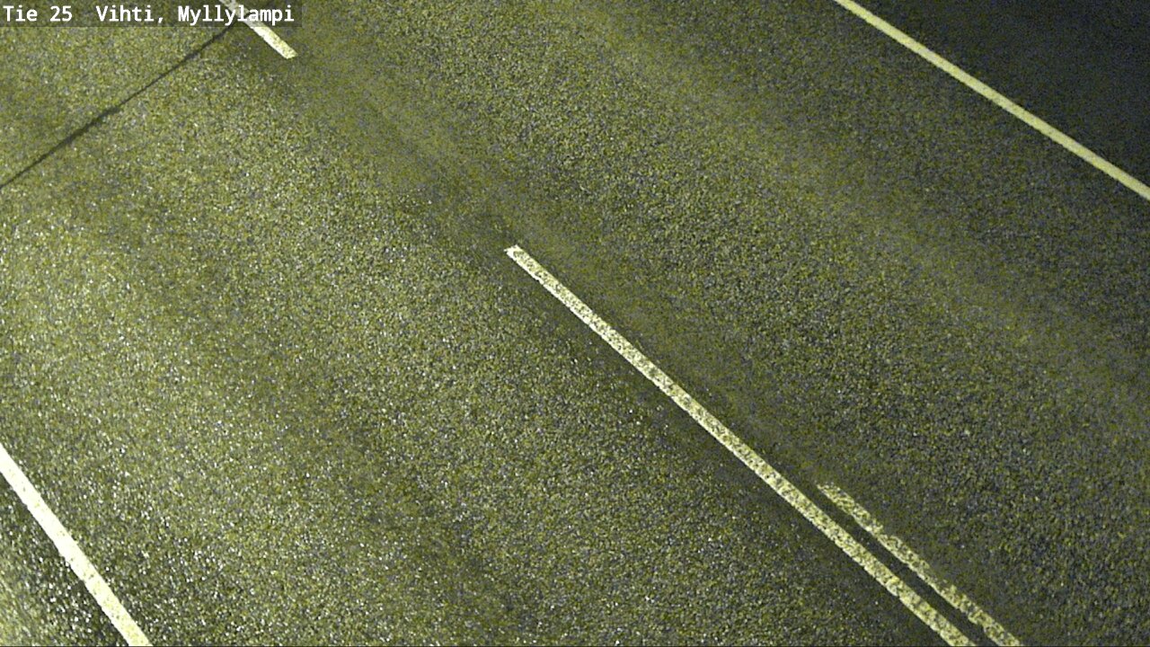 Weather Camera Image Väg 25 Lojo Myllylampi, Lohja, Uusimaa