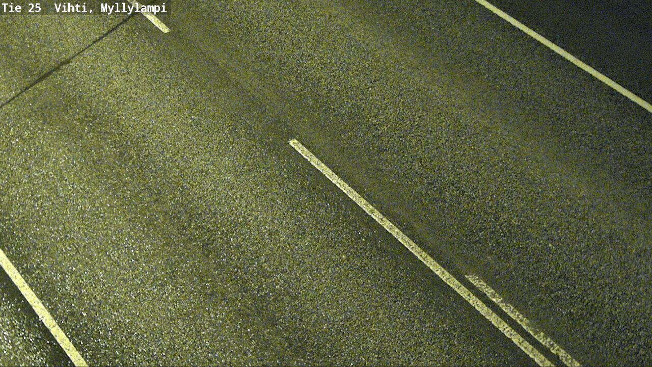 Weather Camera Image Väg 25 Lojo Myllylampi, Lohja, Uusimaa