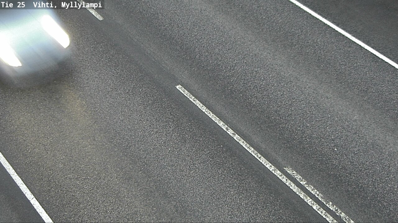 Weather Camera Image Väg 25 Lojo Myllylampi, Lohja, Uusimaa