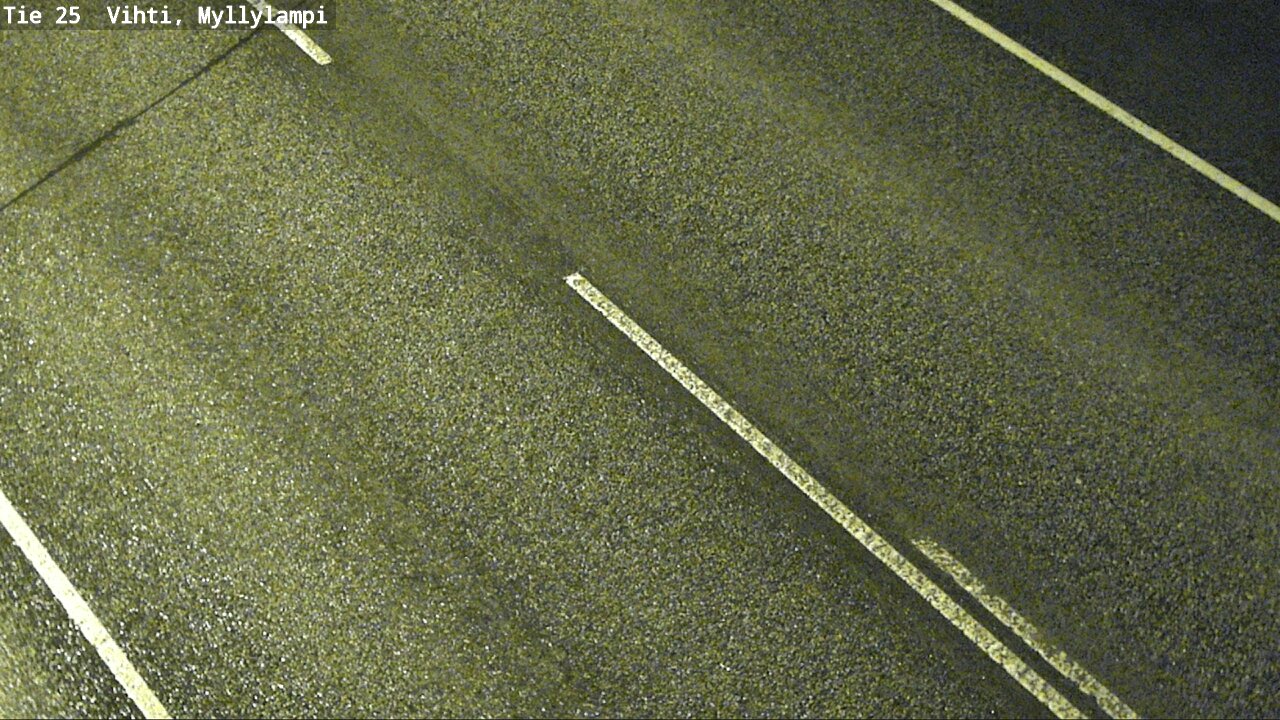 Weather Camera Image Väg 25 Lojo Myllylampi, Lohja, Uusimaa