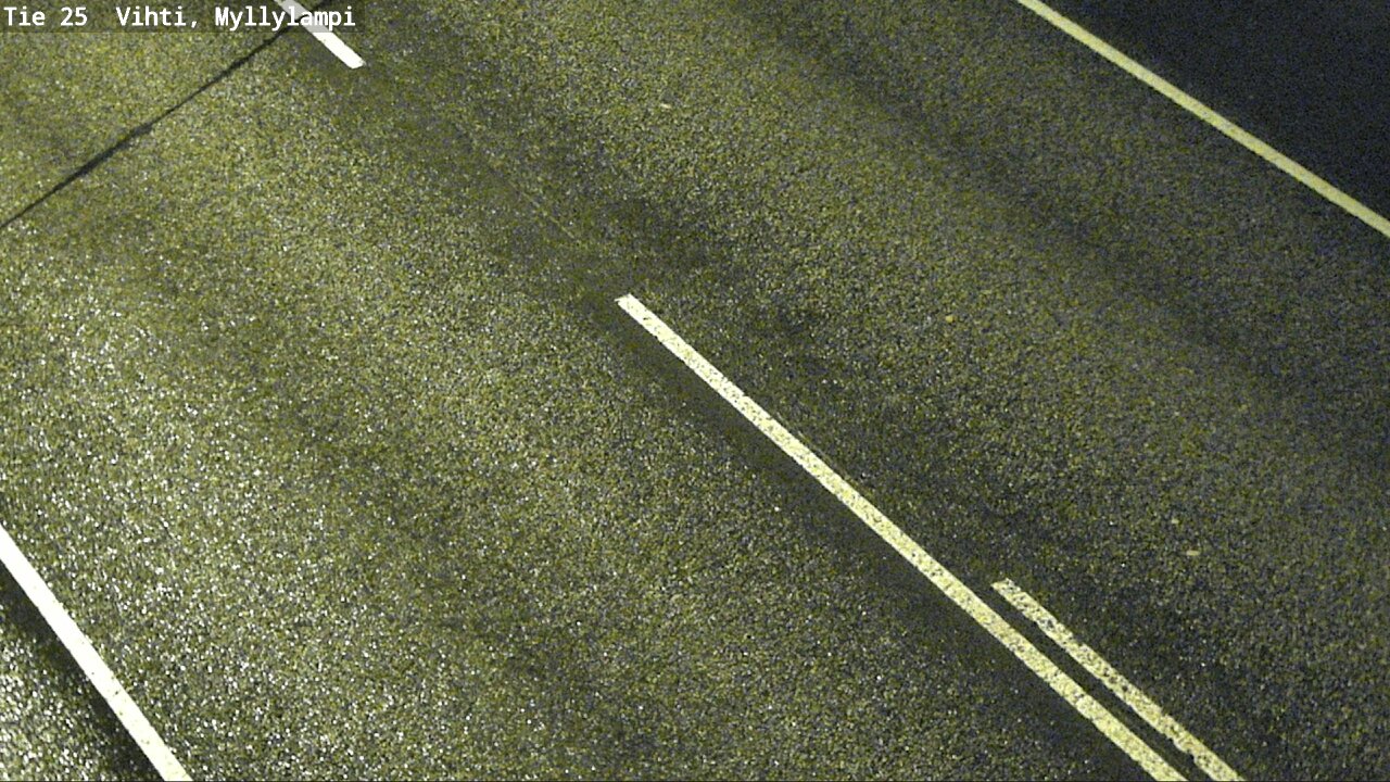 Weather Camera Image Väg 25 Lojo Myllylampi, Lohja, Uusimaa