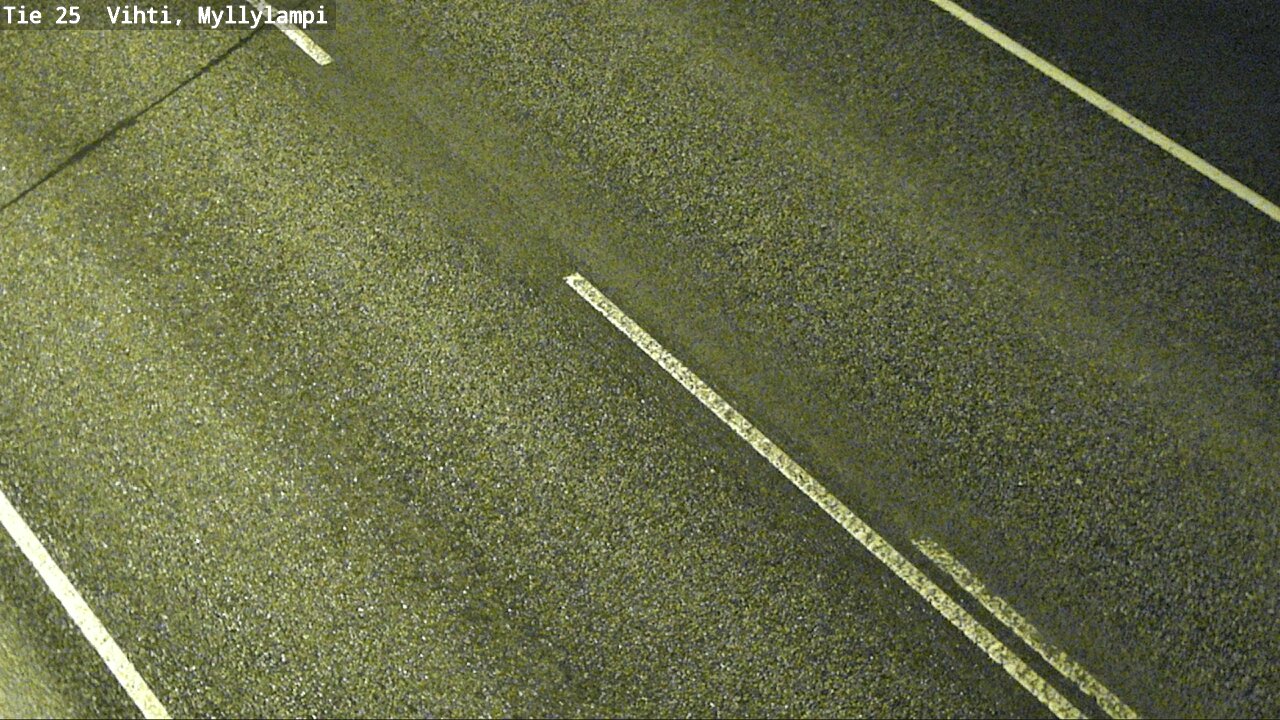Weather Camera Image Väg 25 Lojo Myllylampi, Lohja, Uusimaa