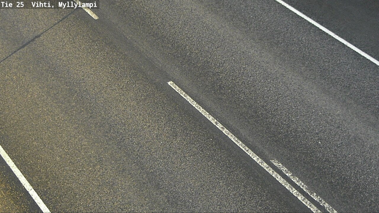 Weather Camera Image Väg 25 Lojo Myllylampi, Lohja, Uusimaa