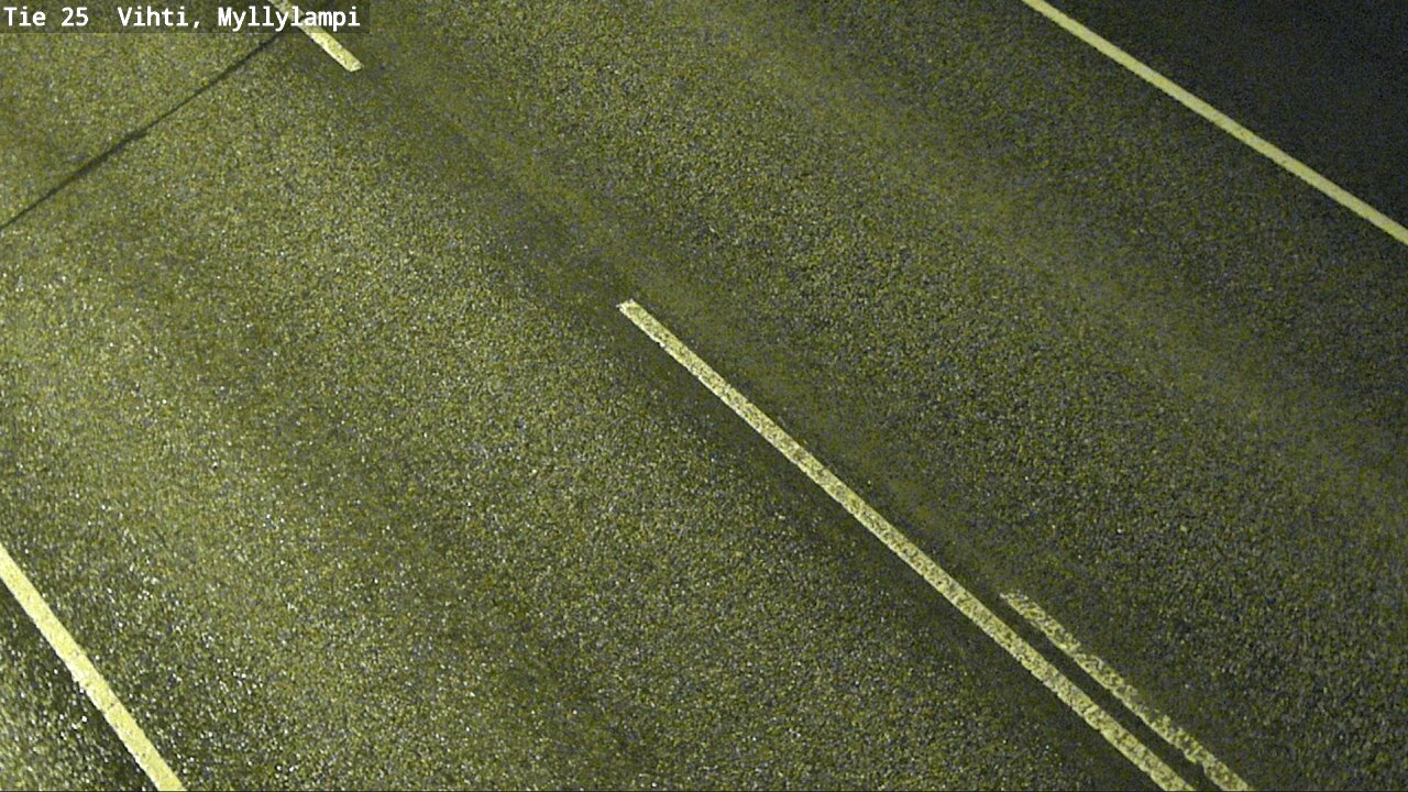 Weather Camera Image Väg 25 Lojo Myllylampi, Lohja, Uusimaa