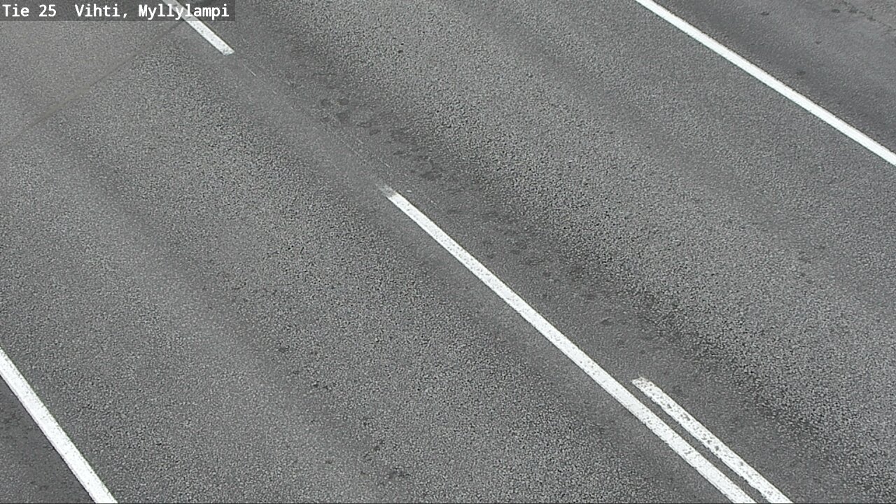 Weather Camera Image Väg 25 Lojo Myllylampi, Lohja, Uusimaa